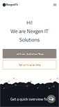 Mobile Screenshot of nexgenits.com